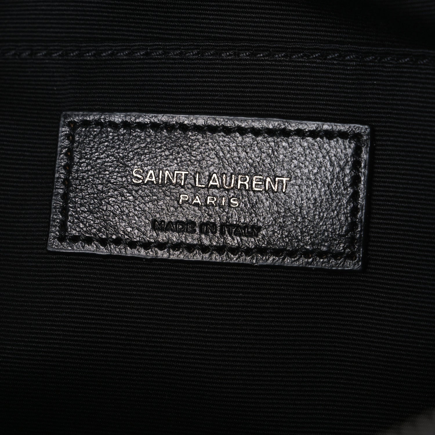 Calfskin Matelasse Monogram Lou Camera Bag Black