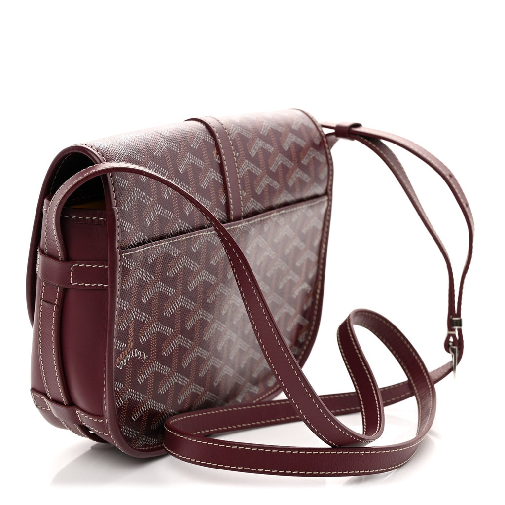 Goyardine Belvedere II PM Messenger Bag Bordeaux