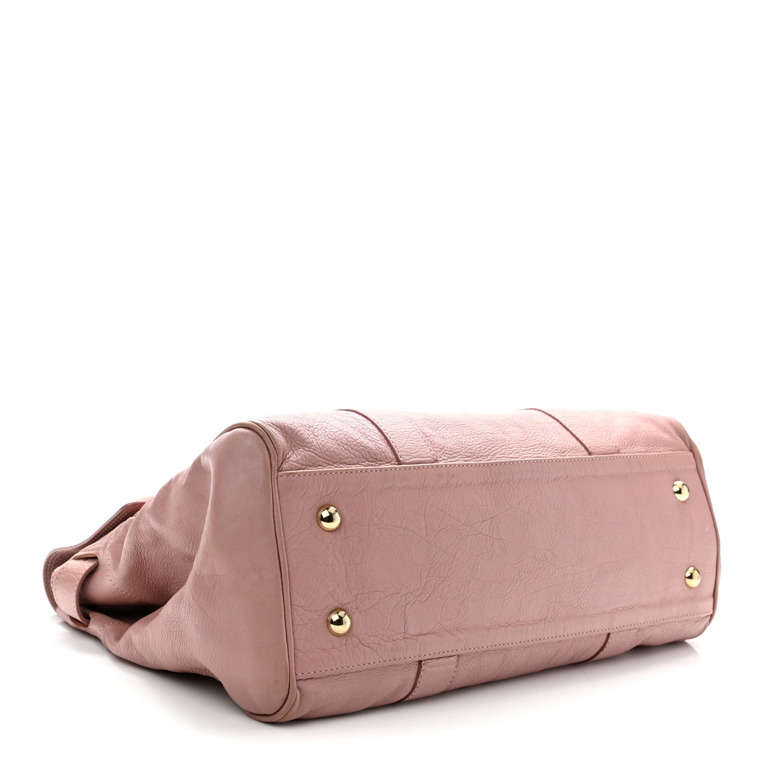 Classic Grain Calfskin Bayswater Powder Pink