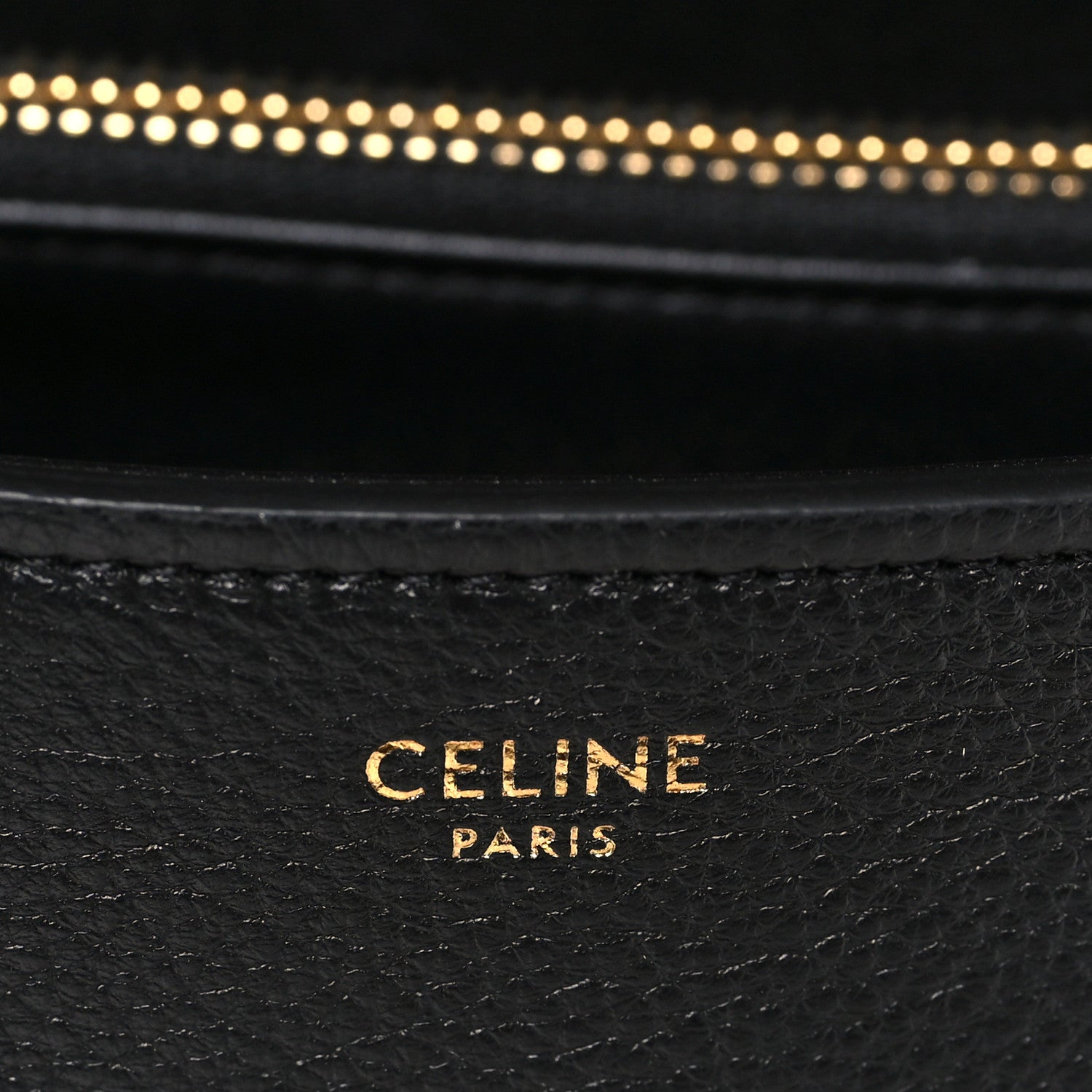 Supple Grained Calfskin Medium Nino Black