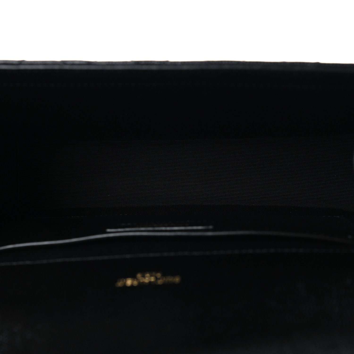 Grain De Poudre Textured Mixed Matelasse Triquilt Medium Monogram Satchel Black