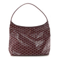 Goyardine Boheme Hobo Burgundy