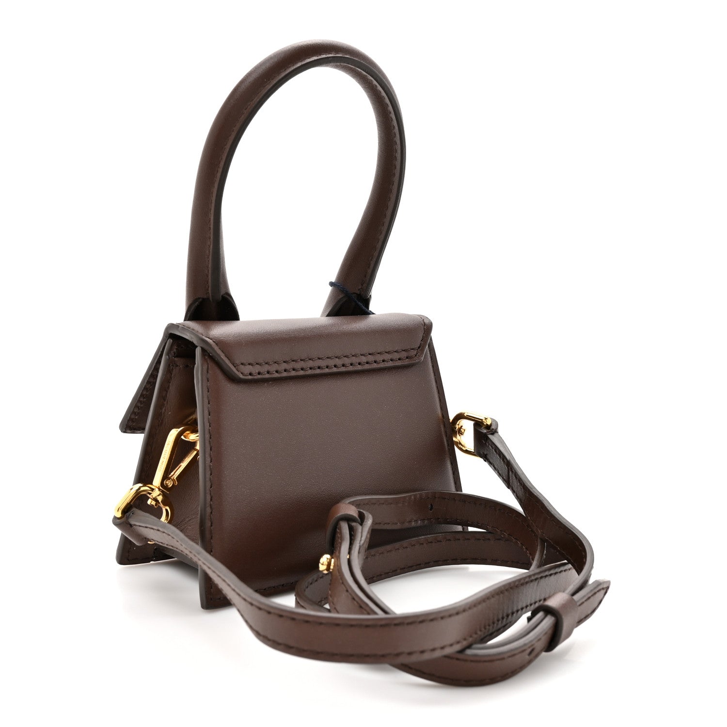 Smooth Calfskin Le Chiquito Dark Brown