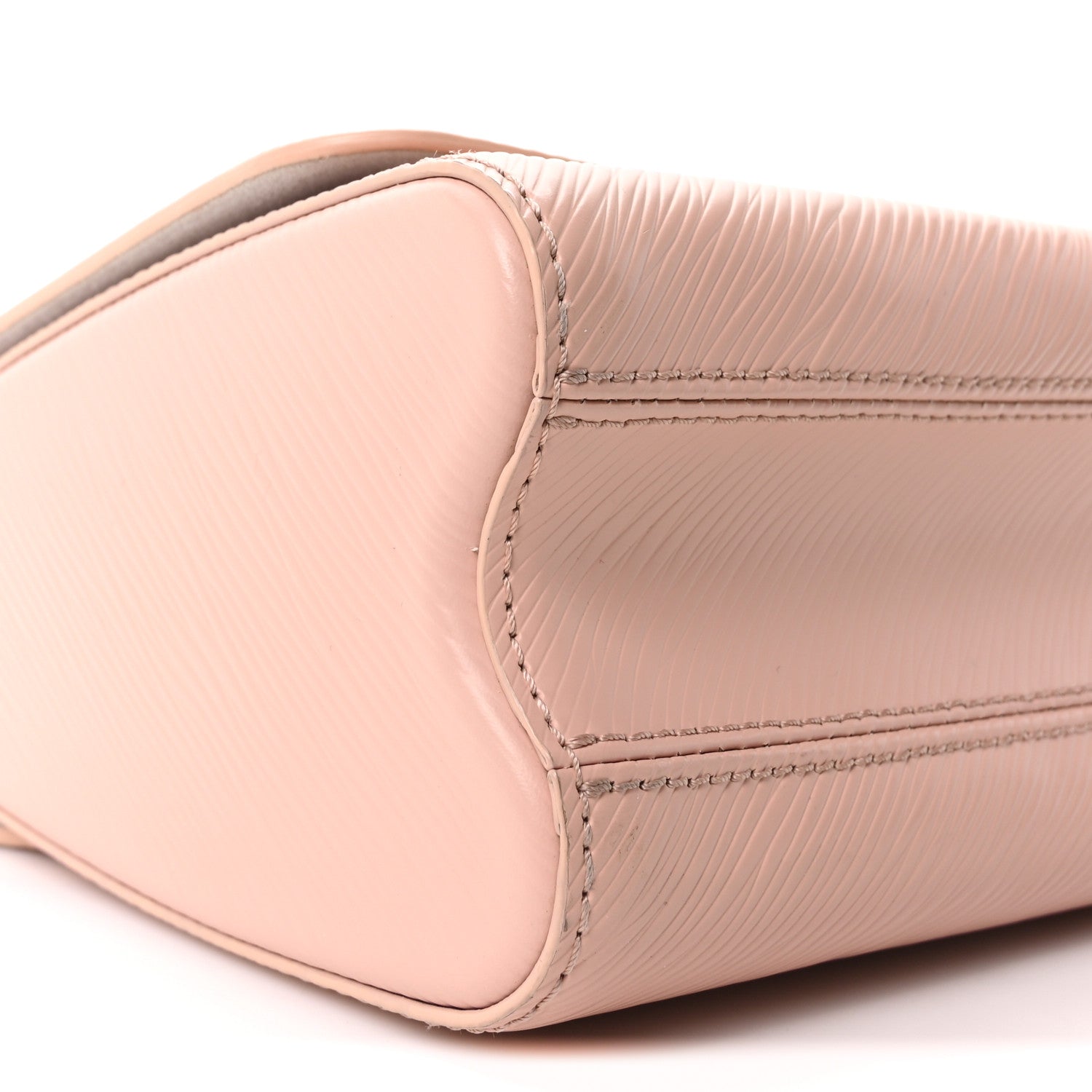 Epi Mechanical Flowers Twist Shoulder Bag MM Rose Ballerine