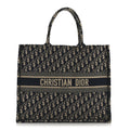 Oblique Large Book Tote Blue Multicolor