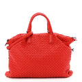Nappa Intrecciato Medium Convertible Tote Vesuvio