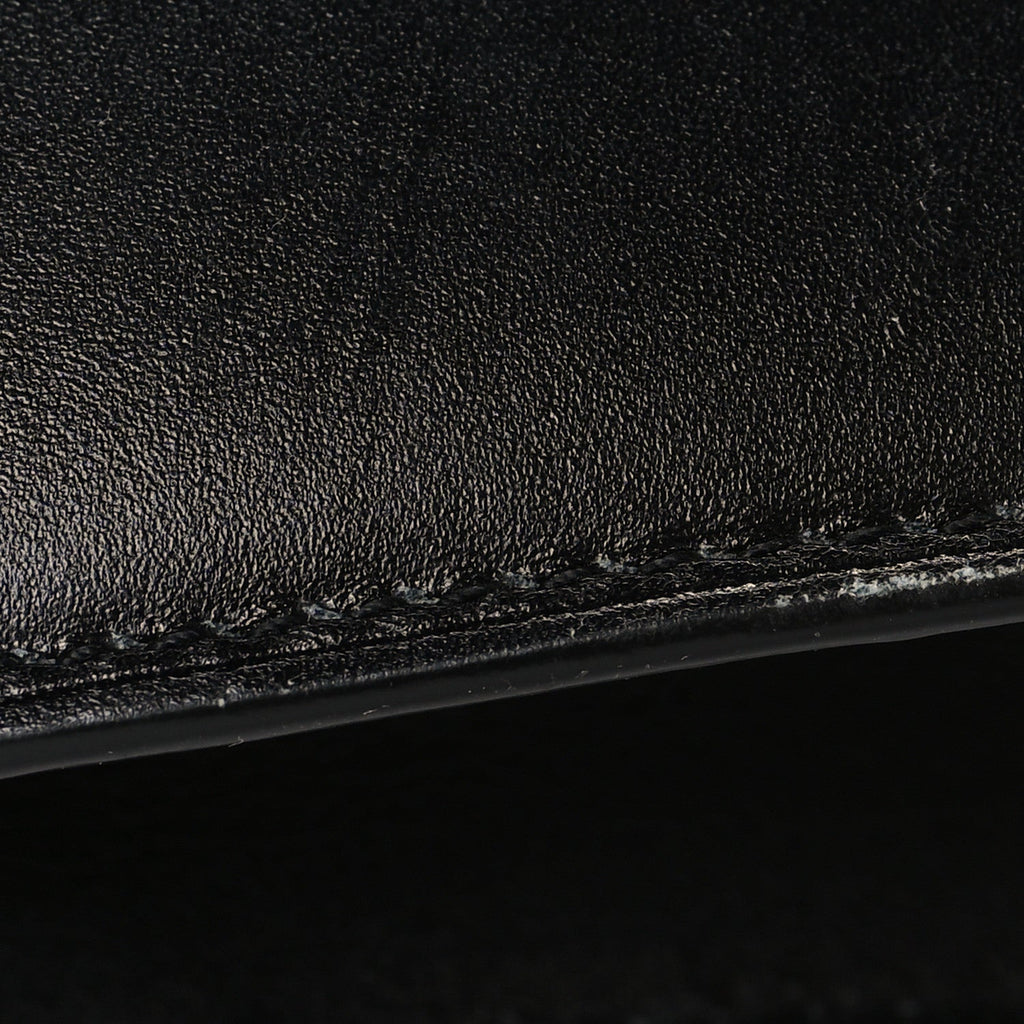Smooth Calfskin Carre Satchel Black