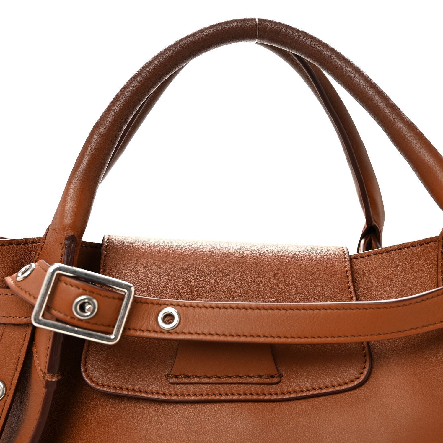 Smooth Calfskin Small Big Bag Tan