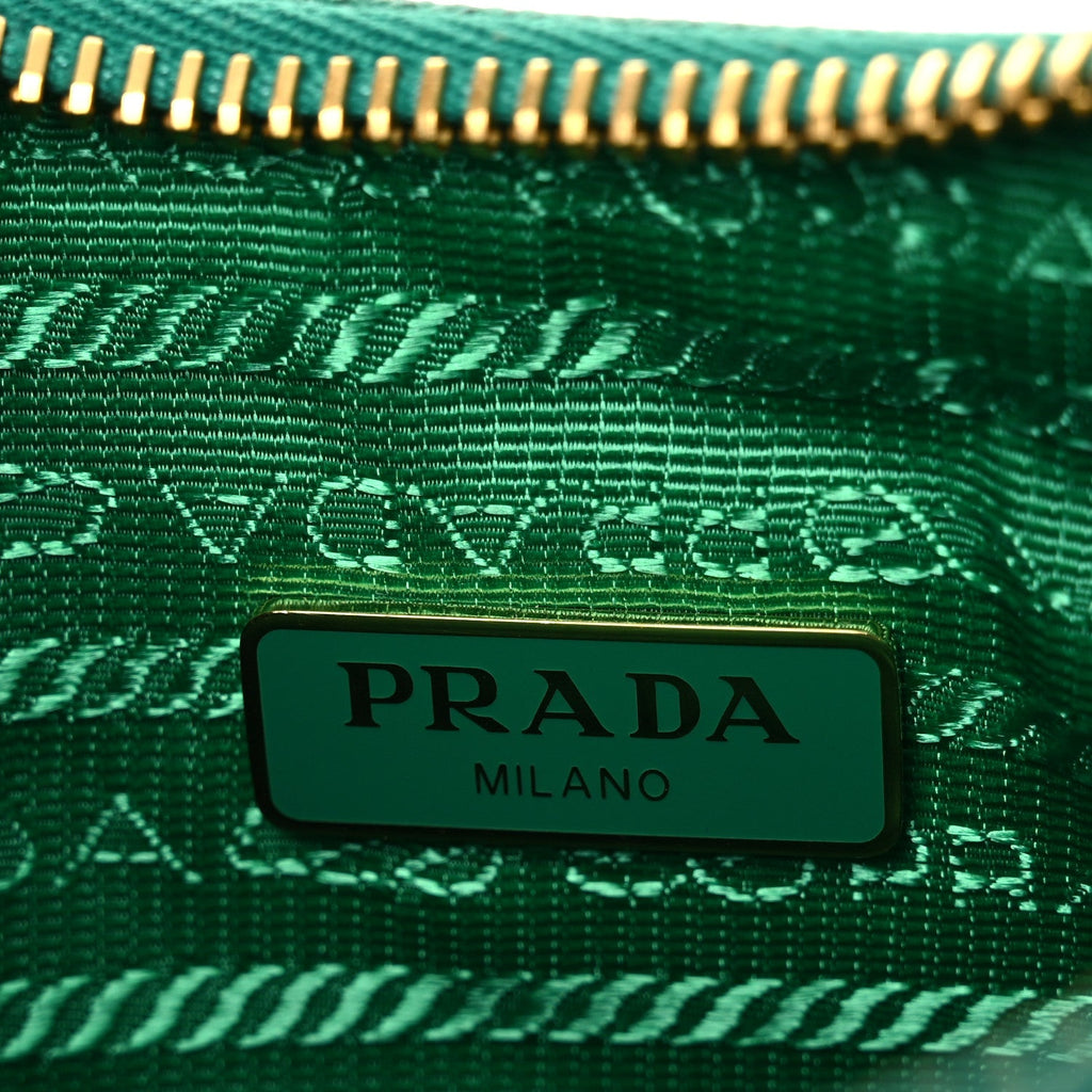 Saffiano Lux Mini Re-Edition Shoulder Bag Mango