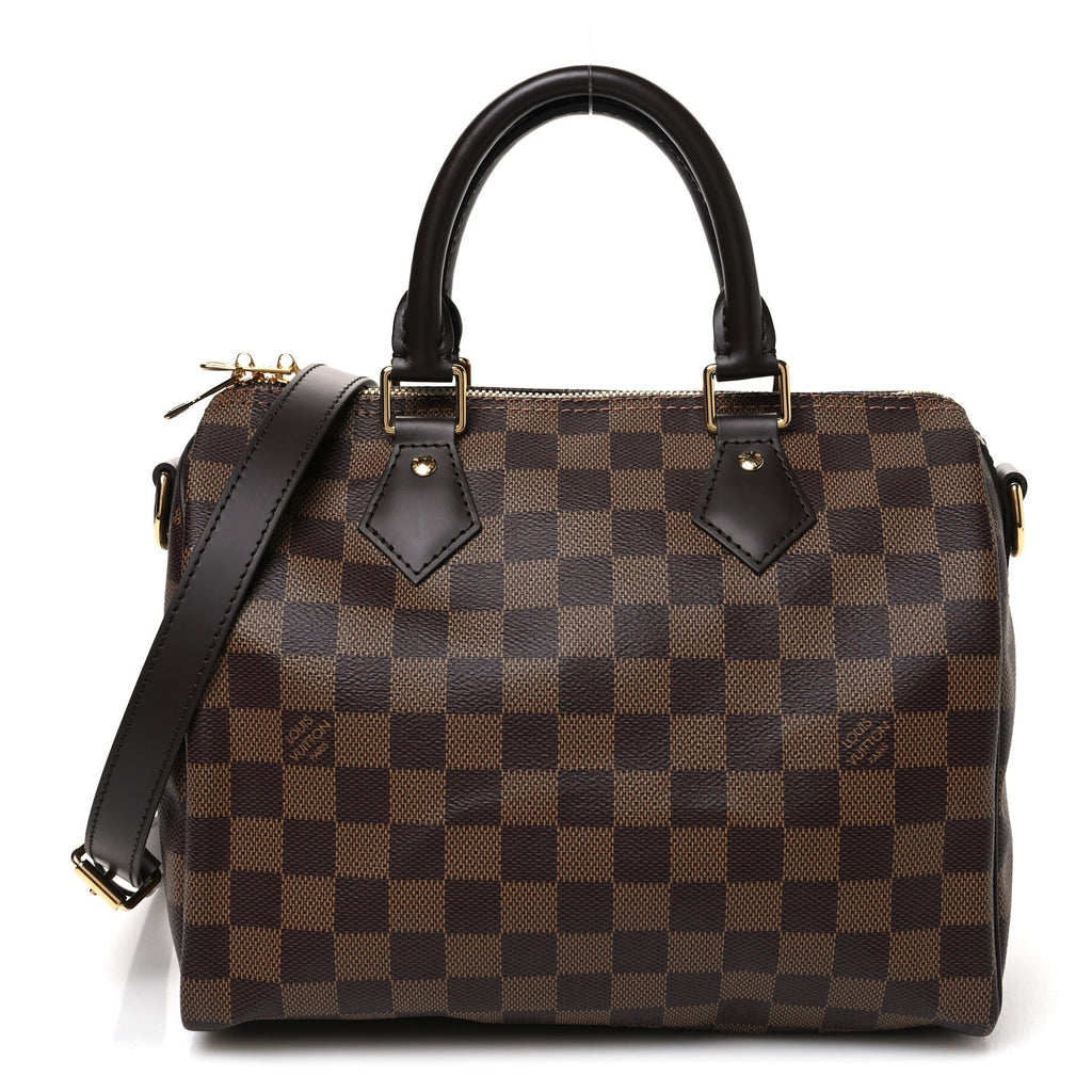 Damier Ebene Speedy Bandouliere 25