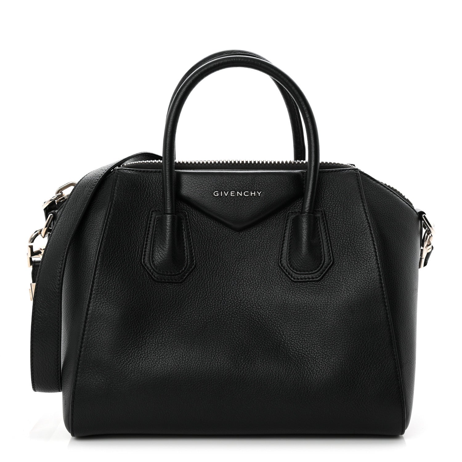 Sugar Goatskin Small Antigona Black