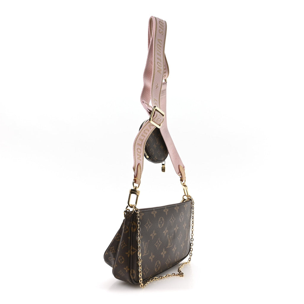 Monogram Multi Pochette Accessories Rose Clair