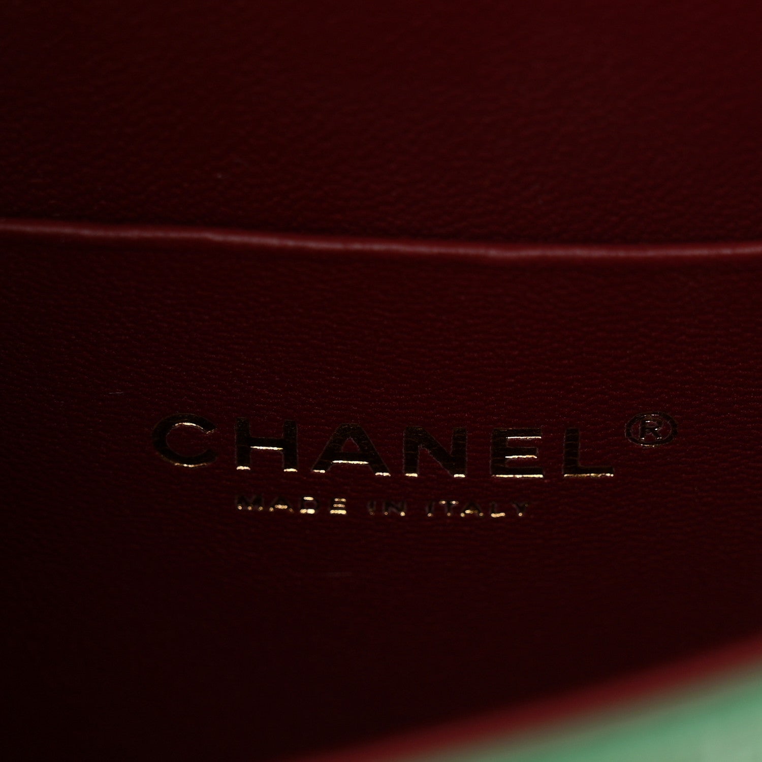 Calfskin Crocodile Embossed Turn Around Mini Flap Emerald