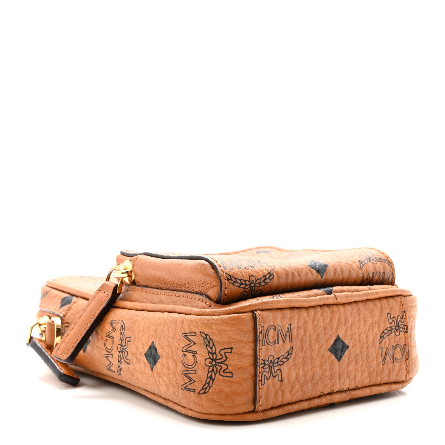 Visetos Camera Crossbody Bag Cognac