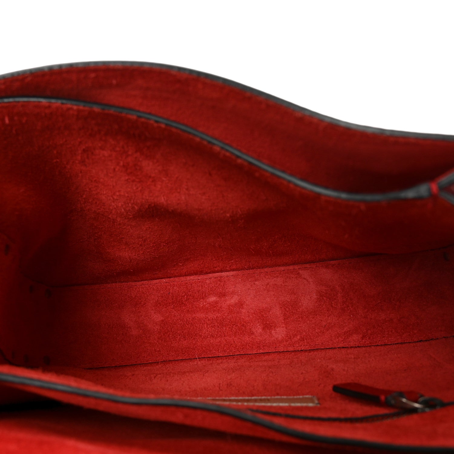Grained Calfskin Onyx Medium Guitar Strap Rockstud Rolling Flap Saddle Bag Rosso Valentino