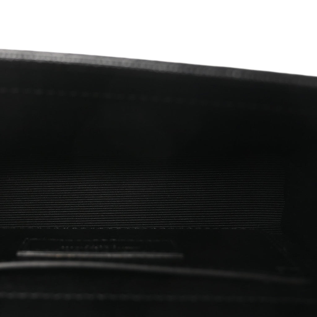 Grain De Poudre Small Monogram Monochrome Kate Satchel Black