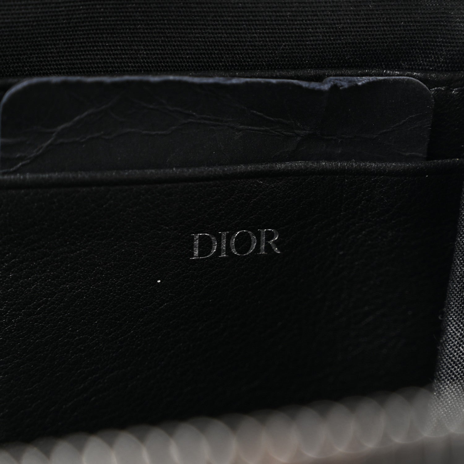 Oblique Pouch Navy Blue