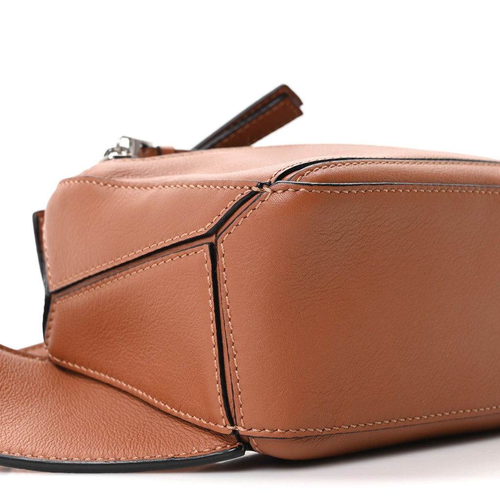Calfskin Mini Puzzle Bumbag Tan