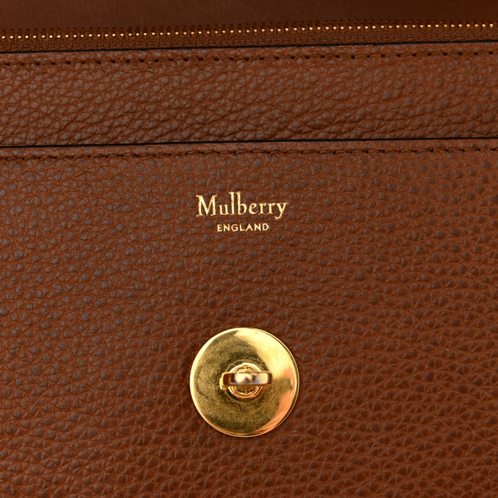 Small Classic Grain Calfskin Small Darley Oak