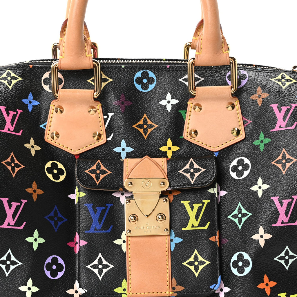 Monogram Multicolor Speedy 30 Black