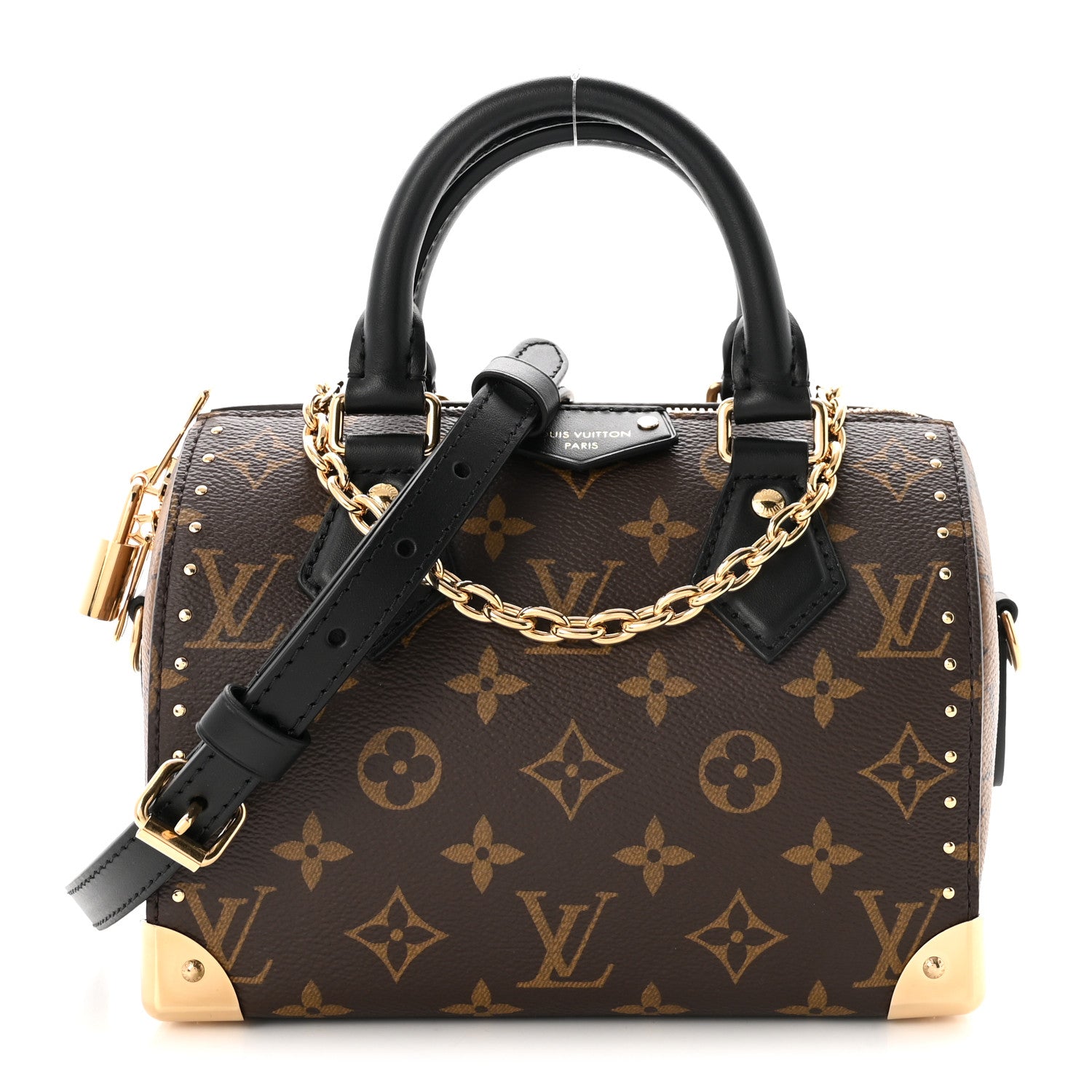 Reverse Monogram Speedy Trunk 20