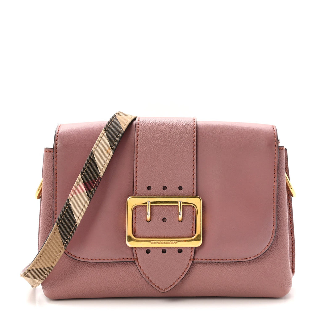Soft Grain Calfskin Small Medley Crossbody Dusty Pink