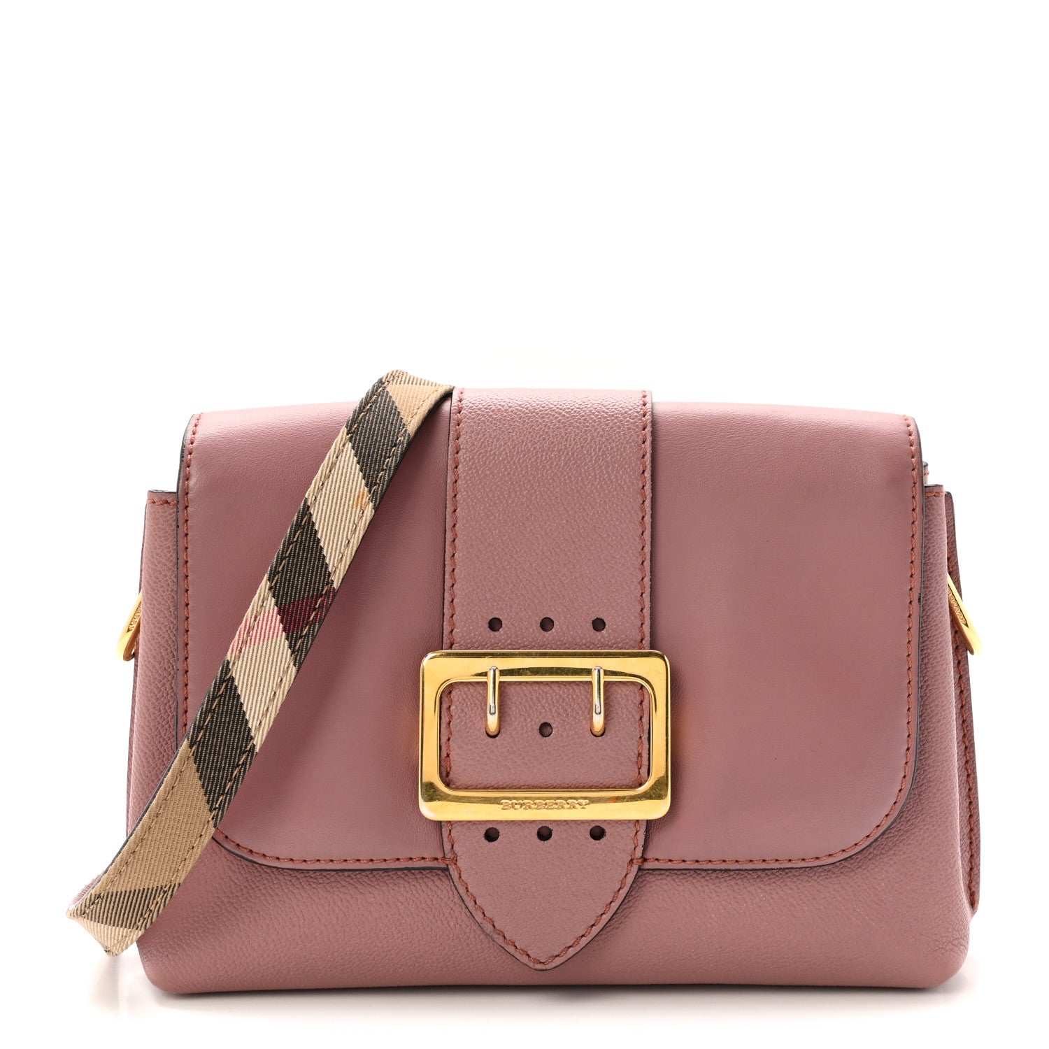 Soft Grain Calfskin Small Medley Crossbody Dusty Pink