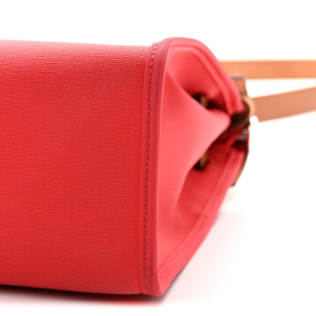 Toile Vache Hunter Herbag Zip 31 PM Rose Jaipur Natural
