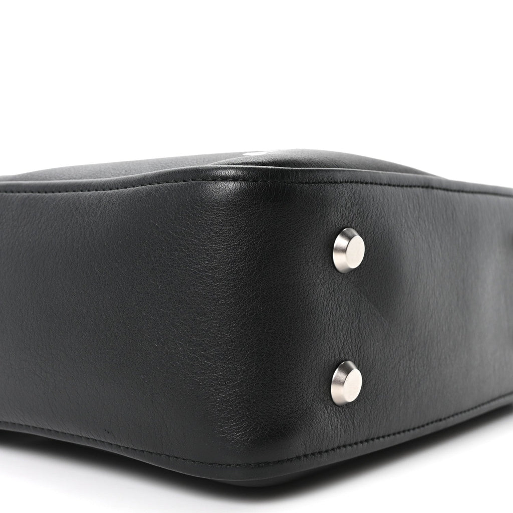 Calfskin S Triangle Duffle Black