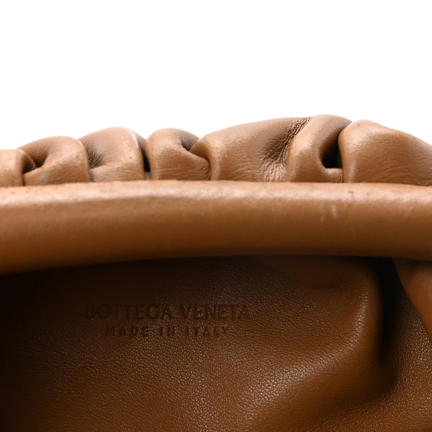 Butter Calfskin The Mini Pouch Camel