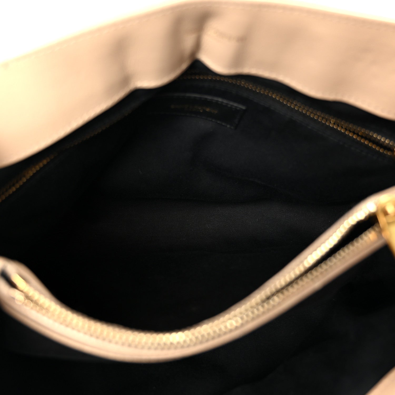 Calfskin Y Quilted Monogram Medium Loulou Chain Satchel Dark Beige
