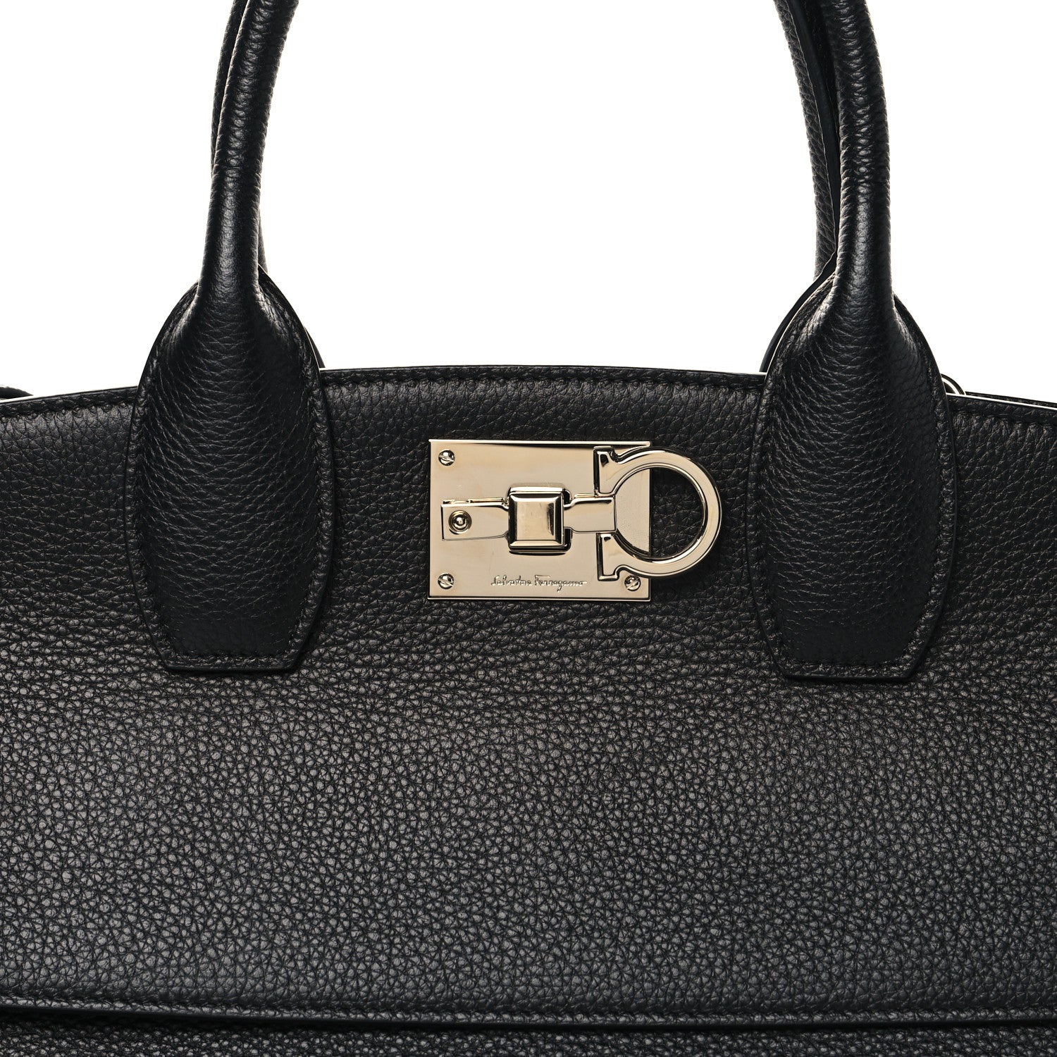 Calfskin Large Studio Bag Black