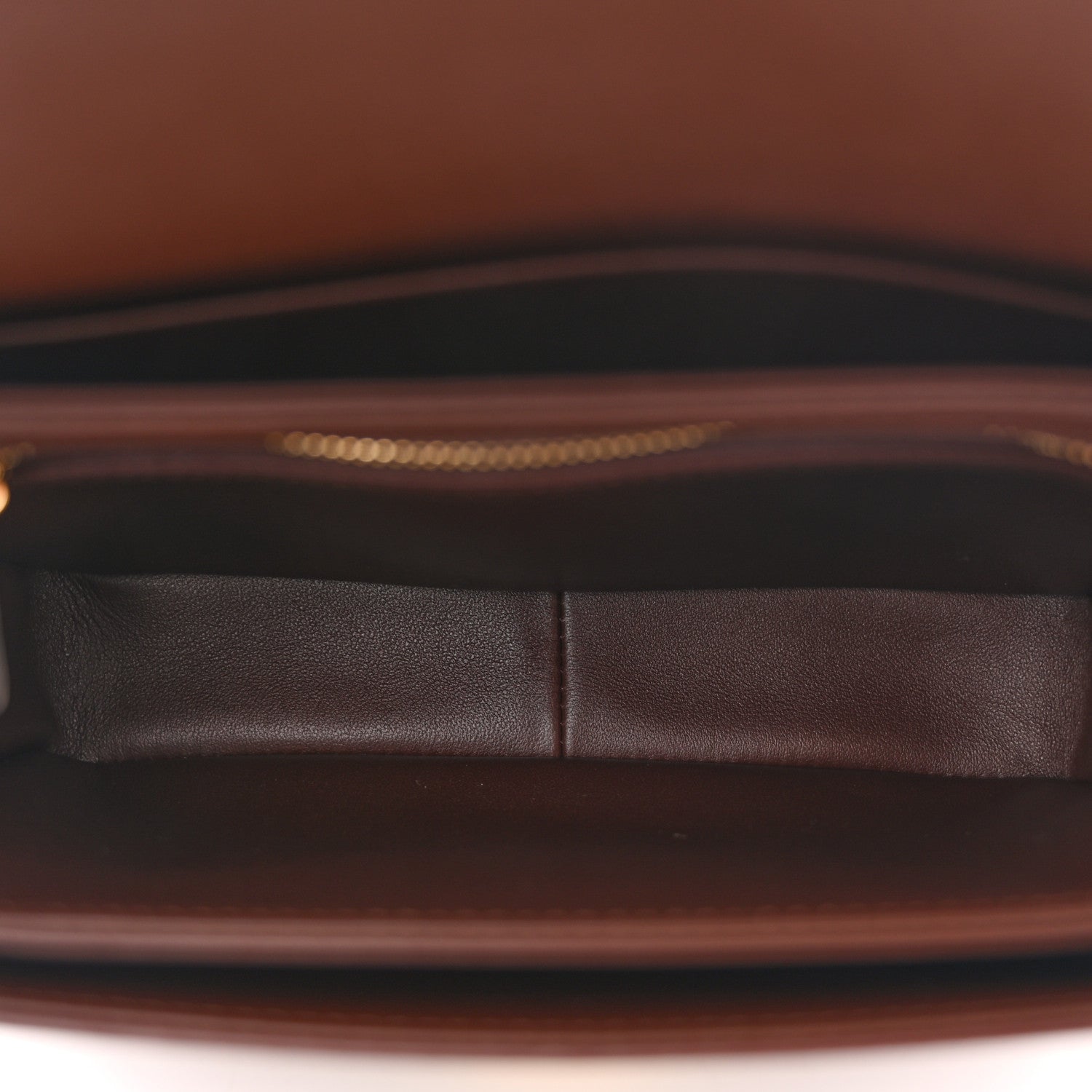 Nubuck Calfskin Teen Triomphe Chestnut