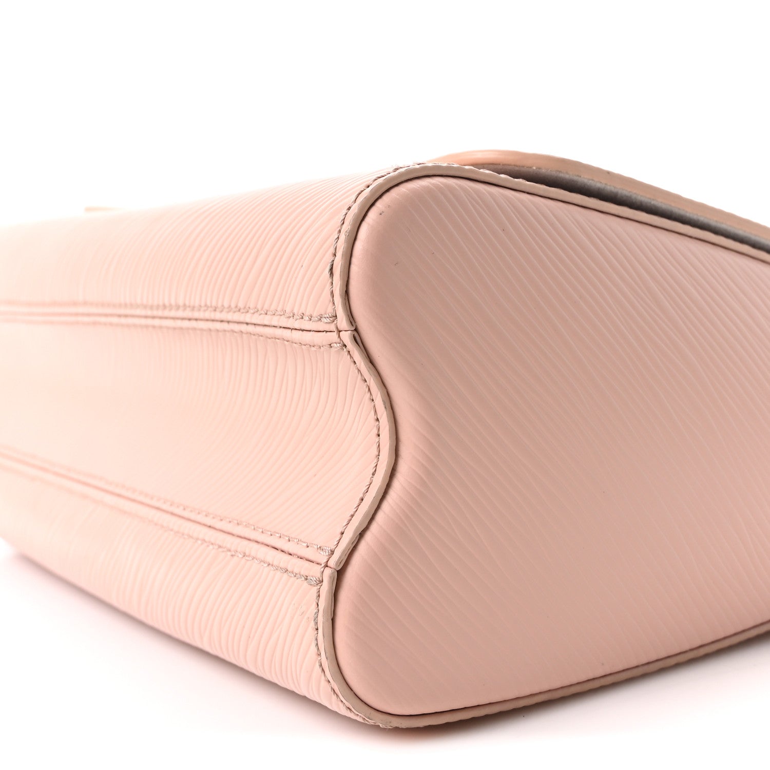 Epi Mechanical Flowers Twist Shoulder Bag MM Rose Ballerine