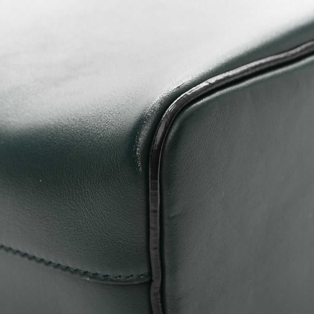 Lambskin Small Soft Cube Satchel Amazone