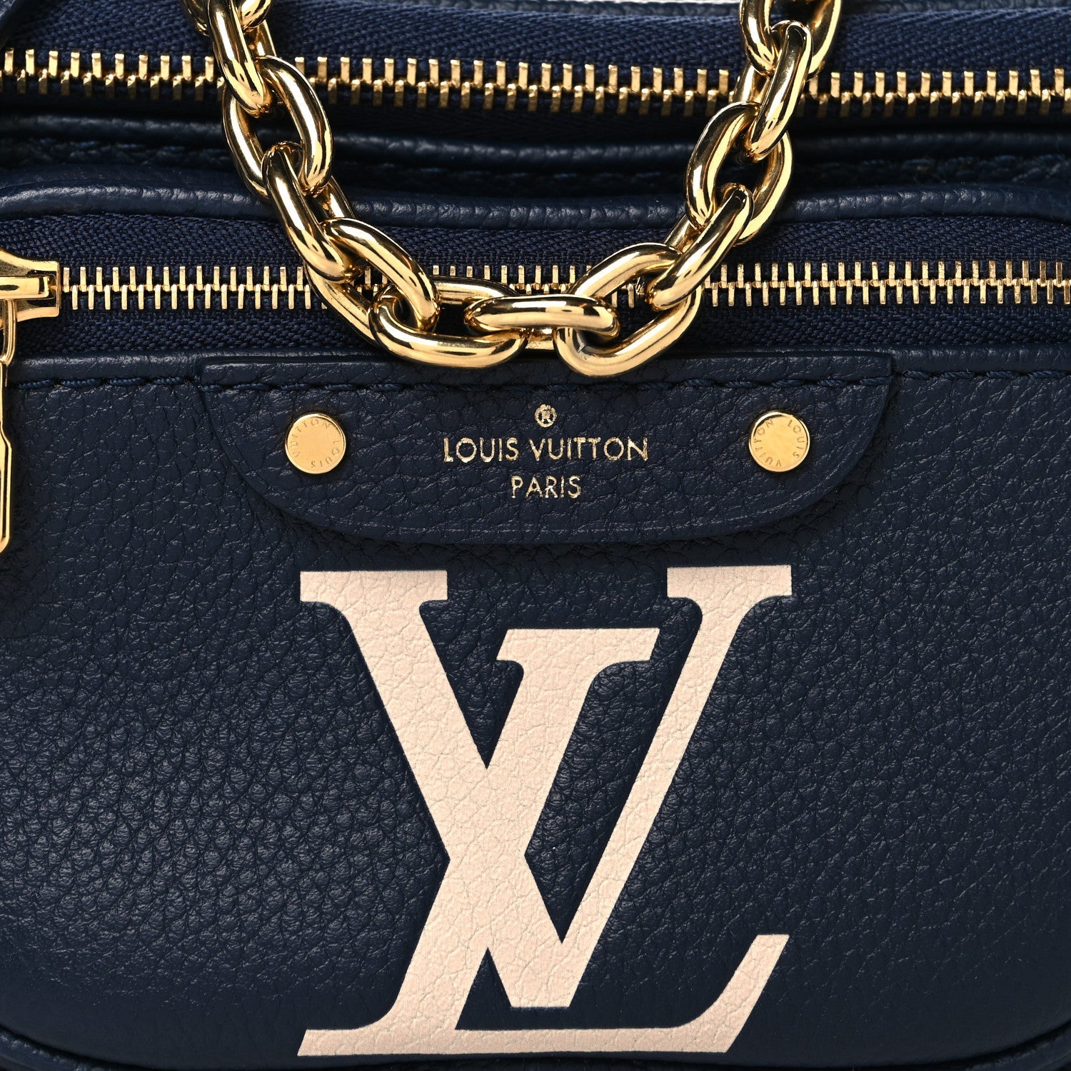 Empreinte Monogram Giant Mini By The Pool Bumbag Navy Creme