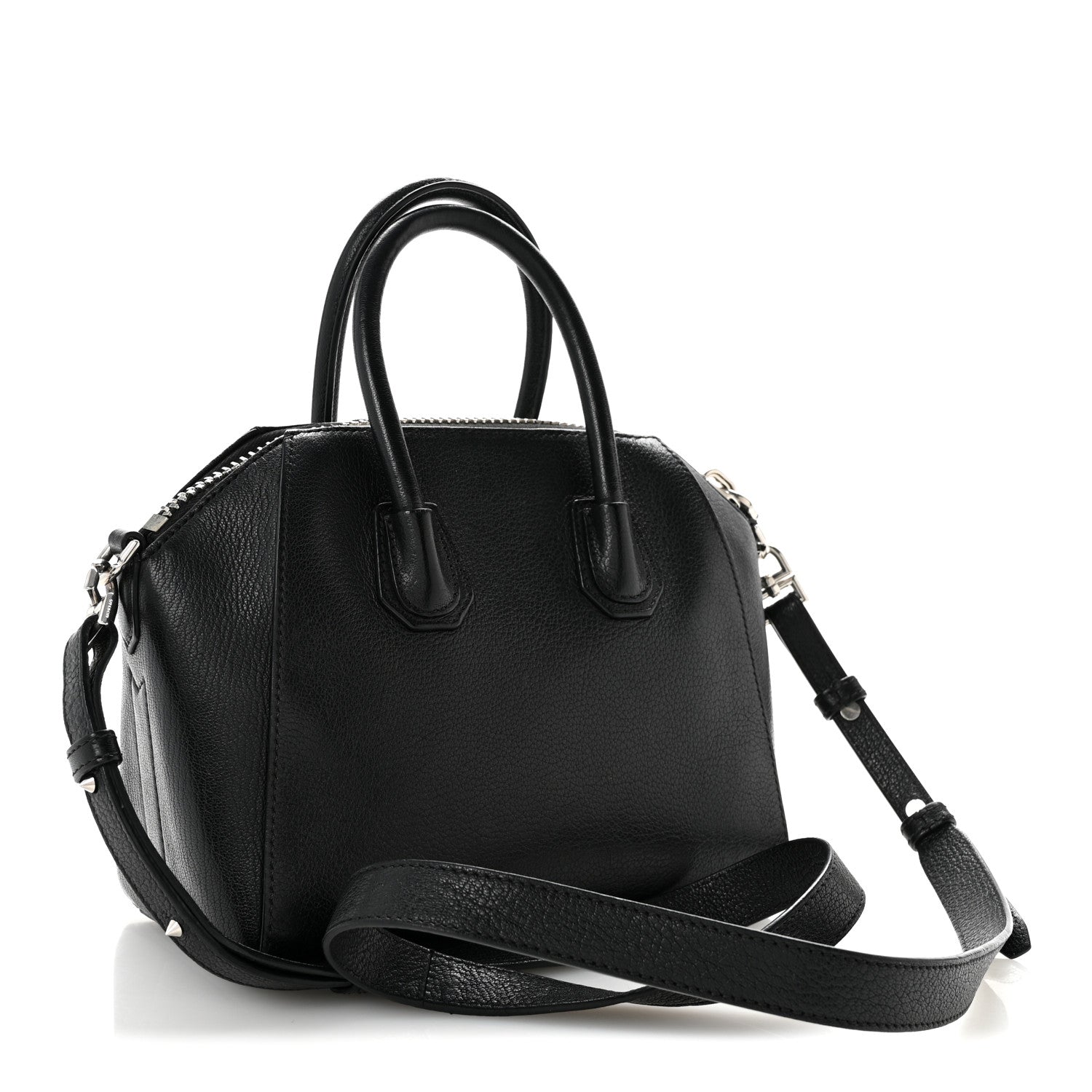 Sugar Goatskin Mini Antigona Black