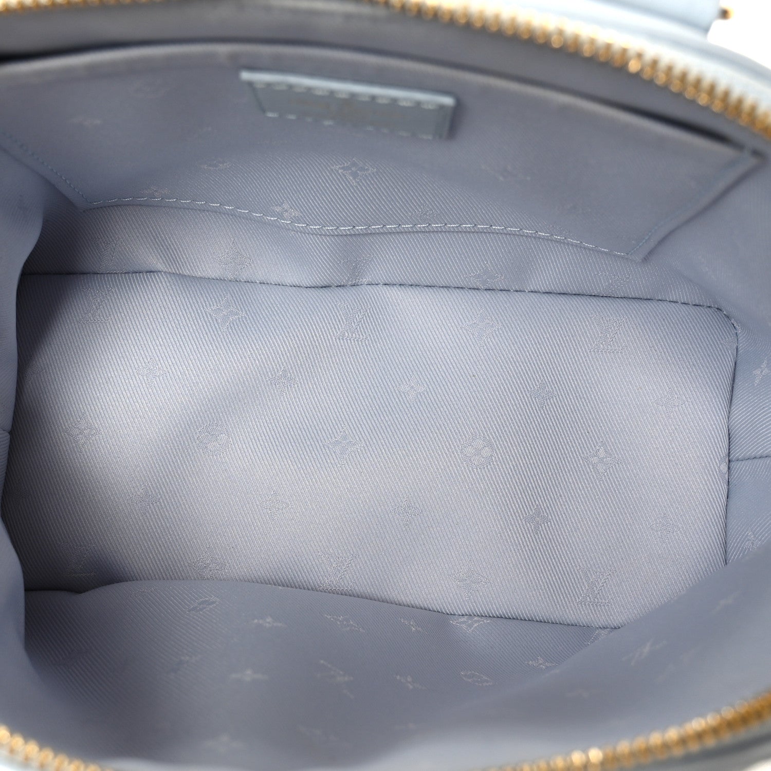 Calfskin Bubblegram Alma BB Ice Blue