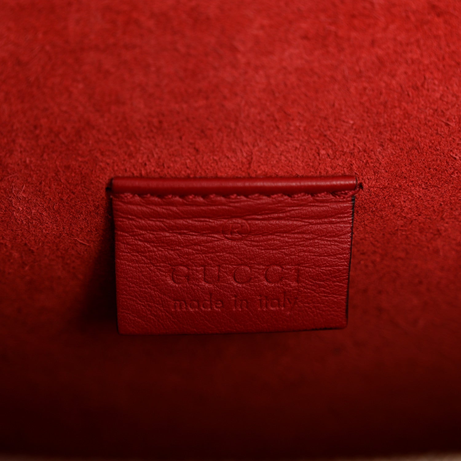 GG Supreme Monogram Small Dionysus Shoulder Bag Red