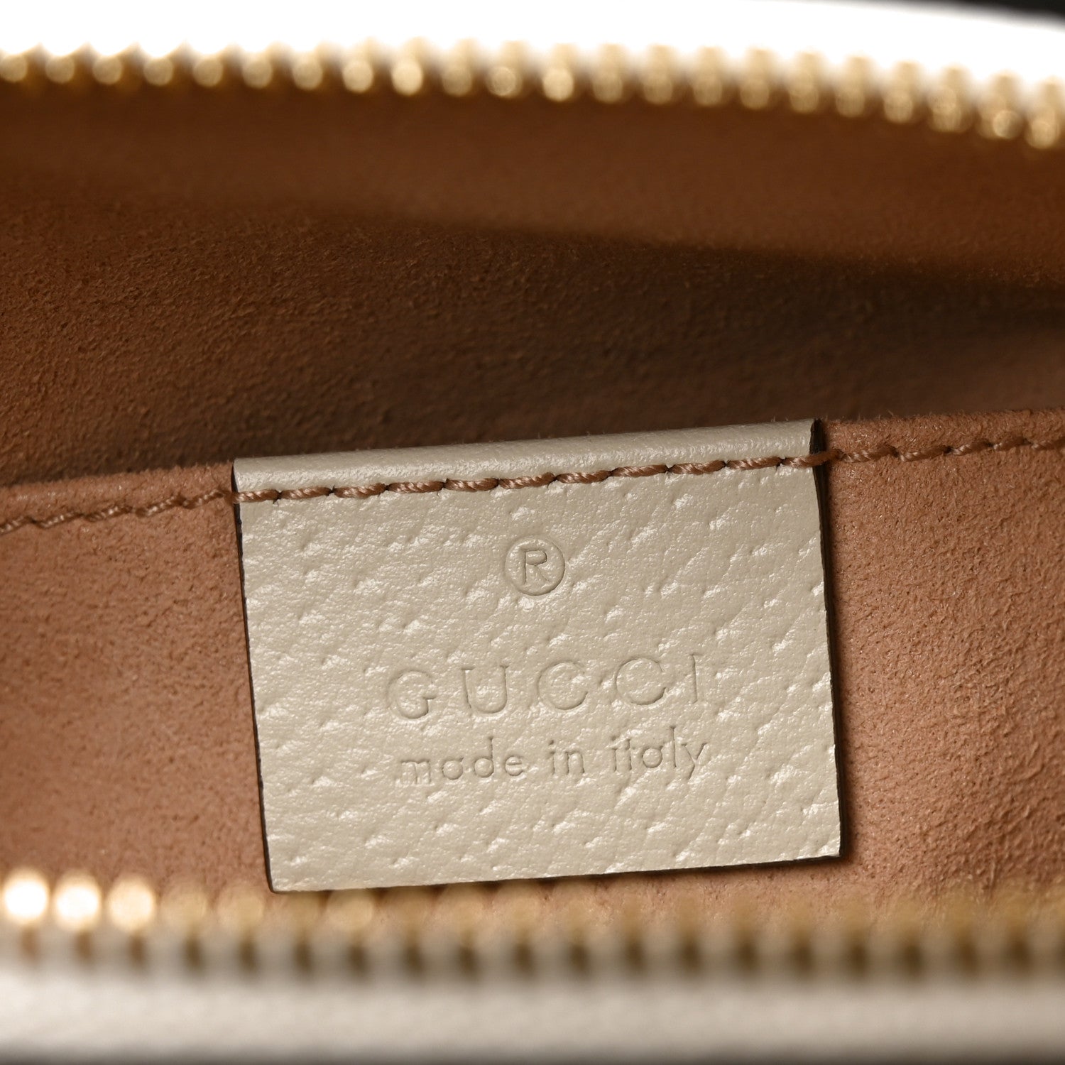 GG Supreme Monogram Flora Web GG Small Ophidia Dome Shoulder Bag White