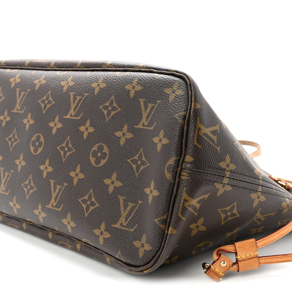 Monogram V Neverfull MM Turquoise