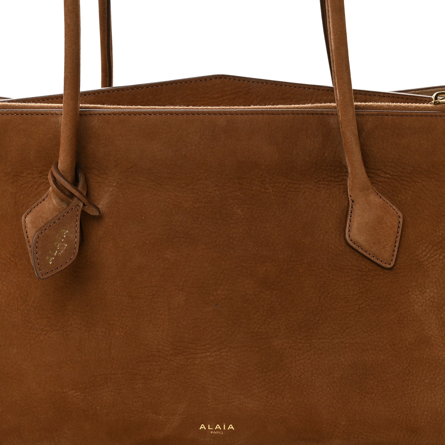 Nubuck Le Teckel Tote Terre D'Ombre Terre D'Ombre