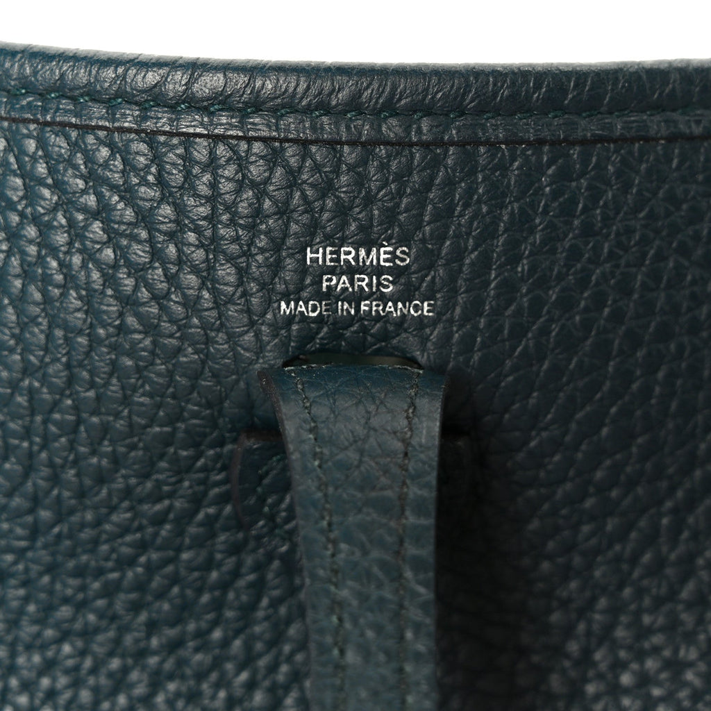 Taurillon Clemence Zigzag Evelyne TPM Vert Cypress Black Deep Bleu