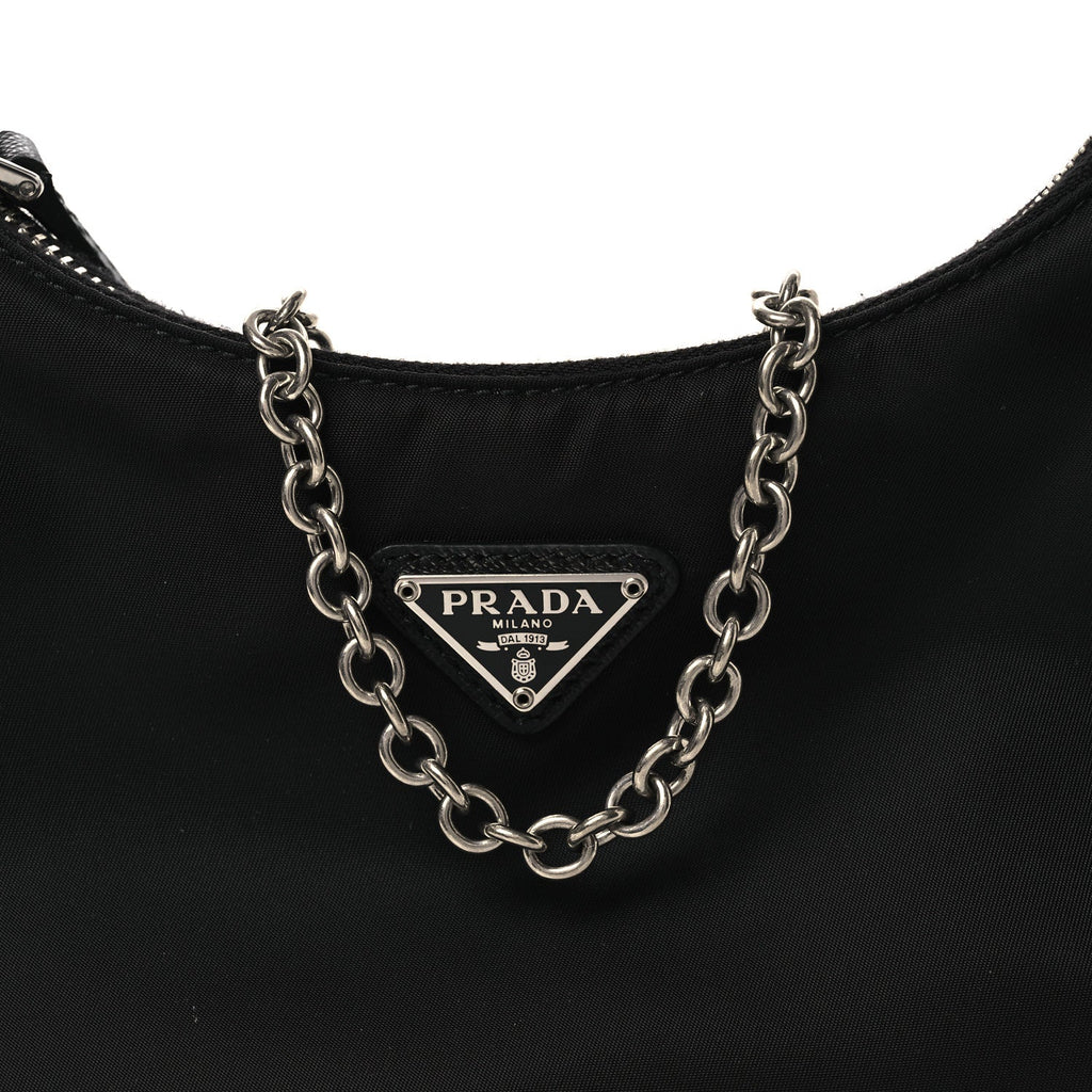 Nylon Re-Edition 2005 Shoulder Bag Black