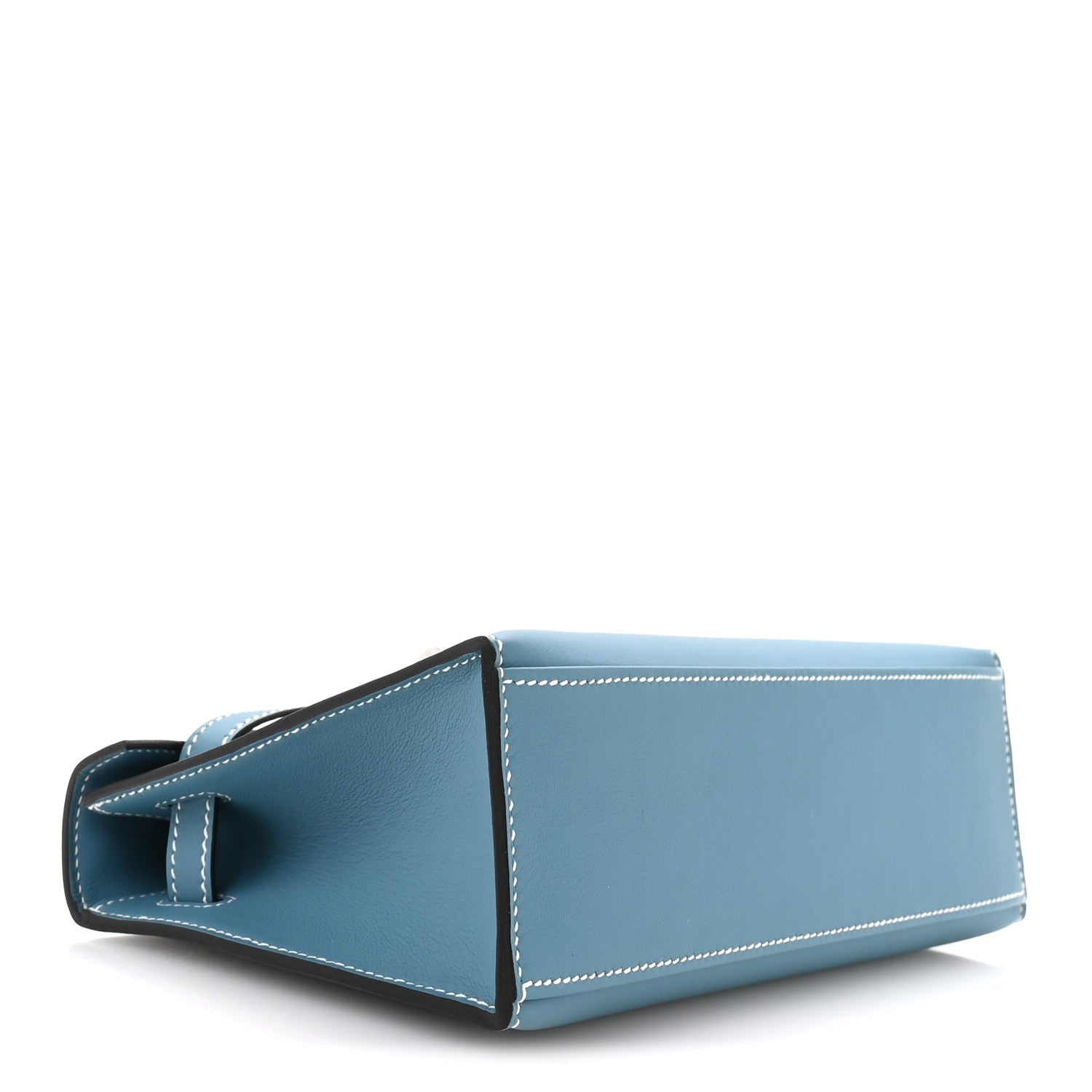 Swift Kelly Pochette Clutch Blue Jean