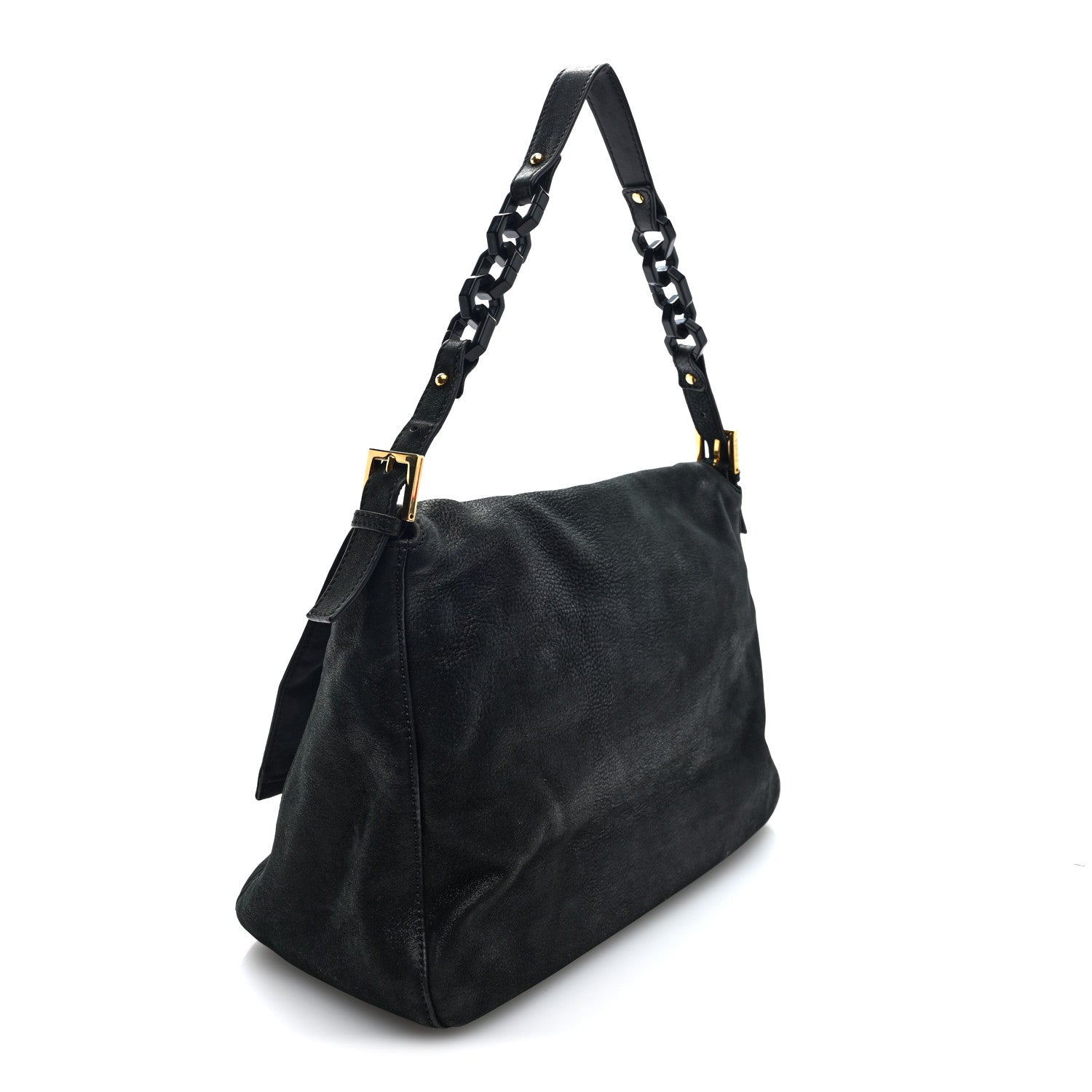 Vitello Savana Big Forever Mama Baguette Dark Brown