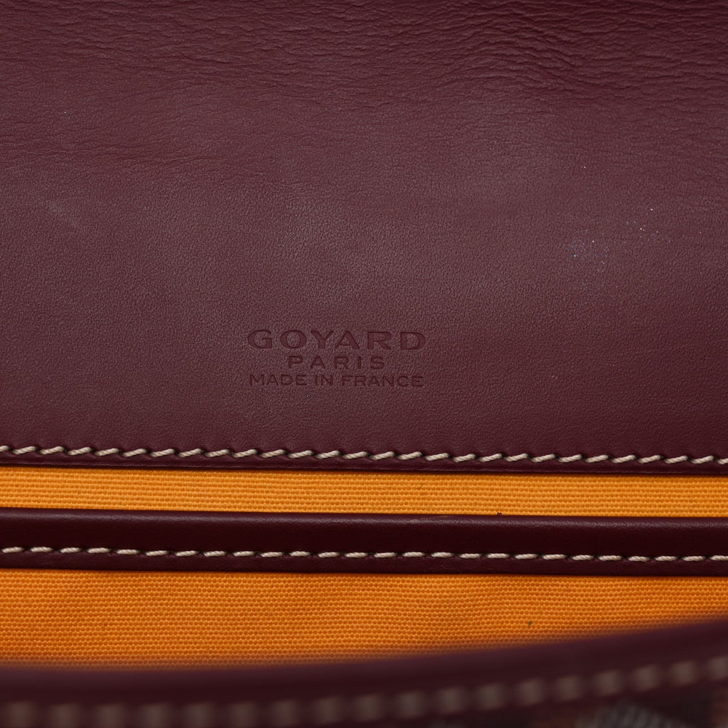 Goyardine Belvedere II PM Messenger Bag Bordeaux