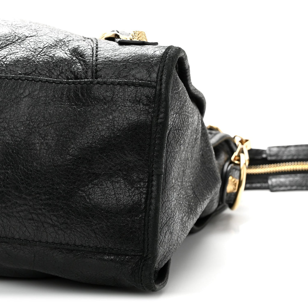 Agneau Giant 12 Gold Hardware City Black