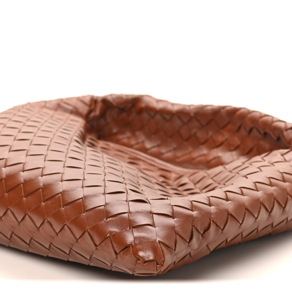 Calfskin Intrecciato Small Hop Sapele