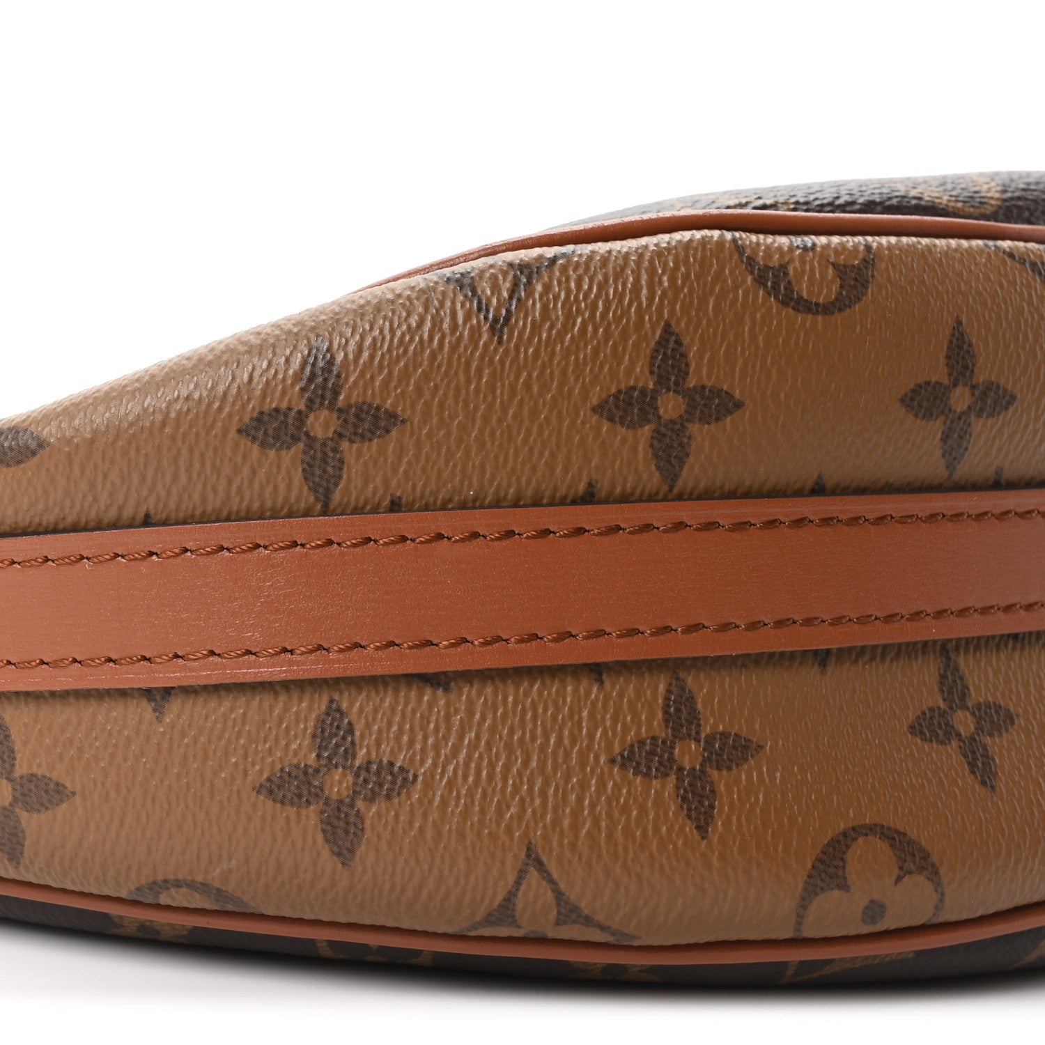 Reverse Monogram Loop Hobo